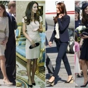 L-k Bennett London Black Ribbon Womens Aqua marine Black Leather pumps size 7